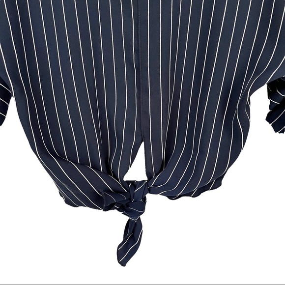 BABATON front tie Blouse - Picture 9 of 12